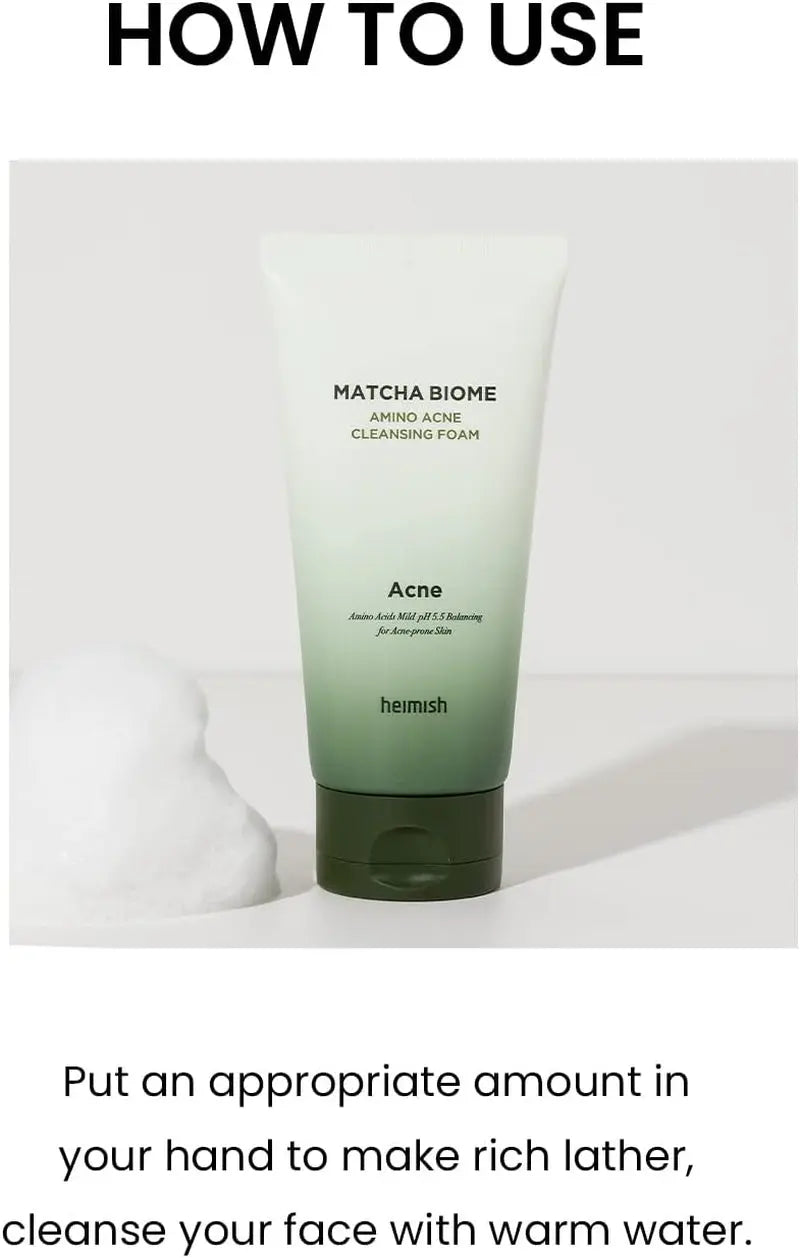Matcha Biome Amino Acne Cleansing Foam (150 G)