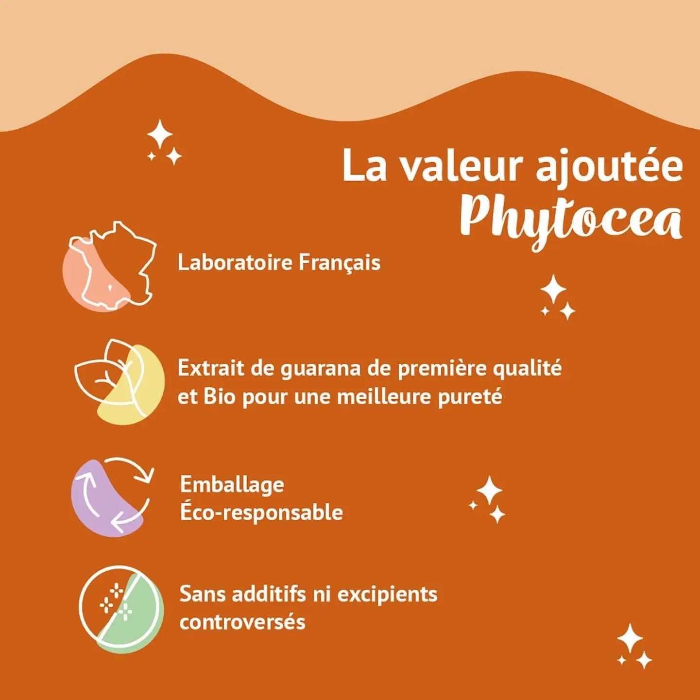 - Complément Alimentaire Guarana Bio Booster D'Energie Naturelle | Caféine, Vitamines Adultes A, E, B1| Pre Workout Puissant | Cure 60 Gélules Vegan | Complement Fabriqué En France