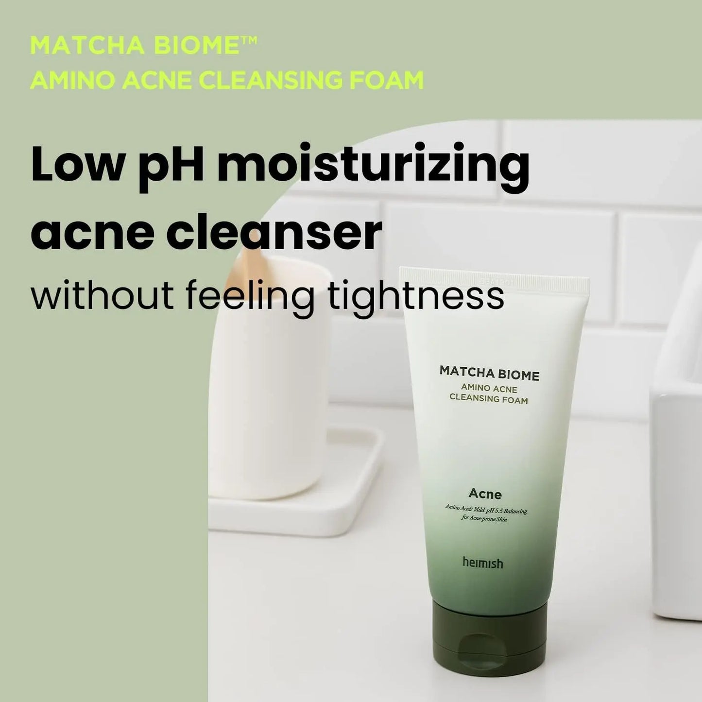 Matcha Biome Amino Acne Cleansing Foam (150 G)