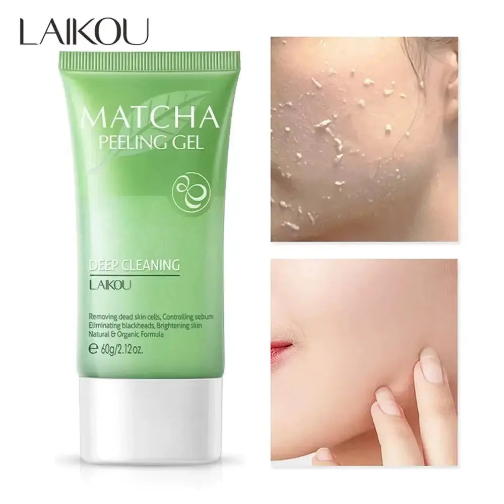 Matcha Exfoliating Exfoliate Peeling Gel Facial Scrub Moisturise Nourishing Repair Scrubs Face Cream Skin Care
