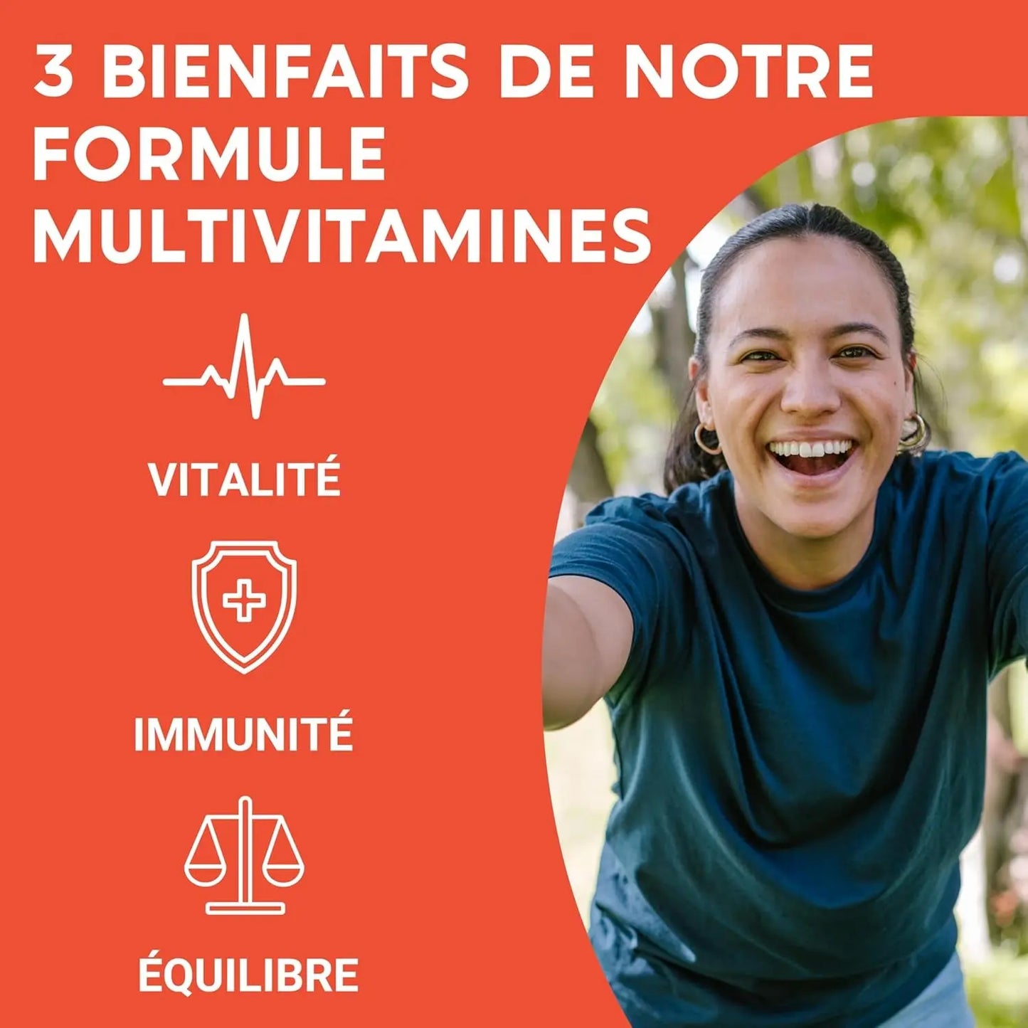 FORMULE MULTIVITAMINES Et Minéraux 30 Nutriments | Vitamine a B C D E K, Quercetine, Magnesium, Zinc, Coenzyme Q10, Selenium | Complement Alimentaire | Fabriqué En France | 60 Gélules