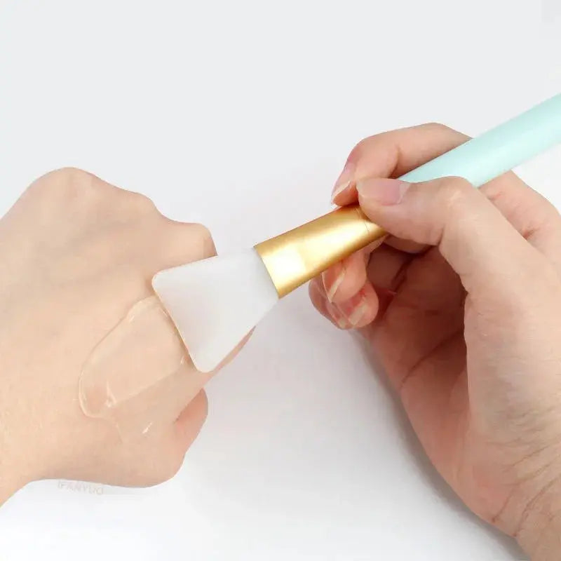 Silicone Brush Gel Glue Resin Jewelry Making Tools Face Mask Glue Brush Homemade Facial Mask Stirring Brush Smear Supplies Tool