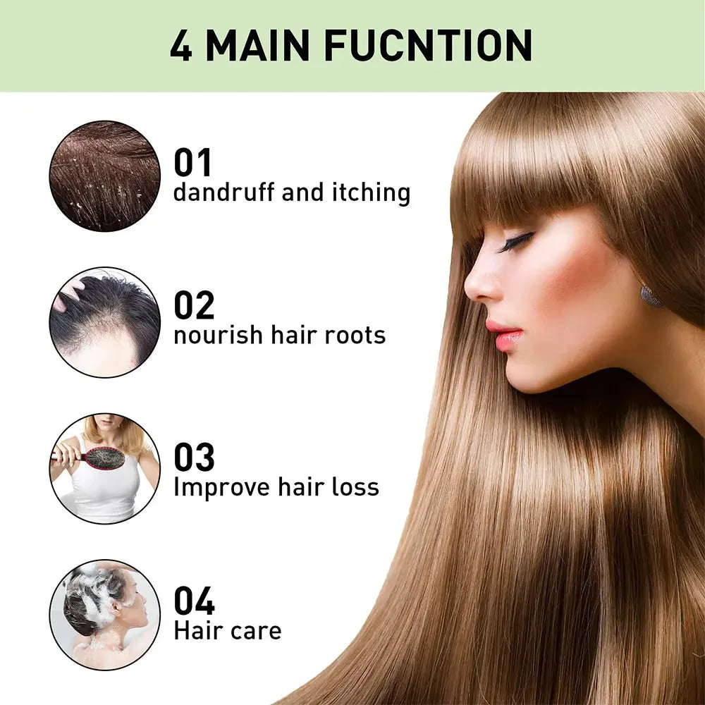 Rosemary Peppermint Hair Care Essential Oil Moisturizes Nourishes Healthy Hair Leaving Long-Lasting Fragrance Smooth Soft