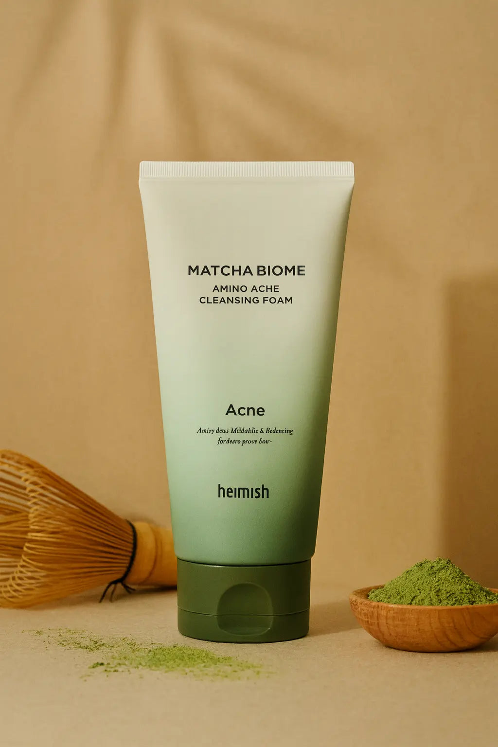 Mousse nettoyante anti-acné Matcha - SheHarmony