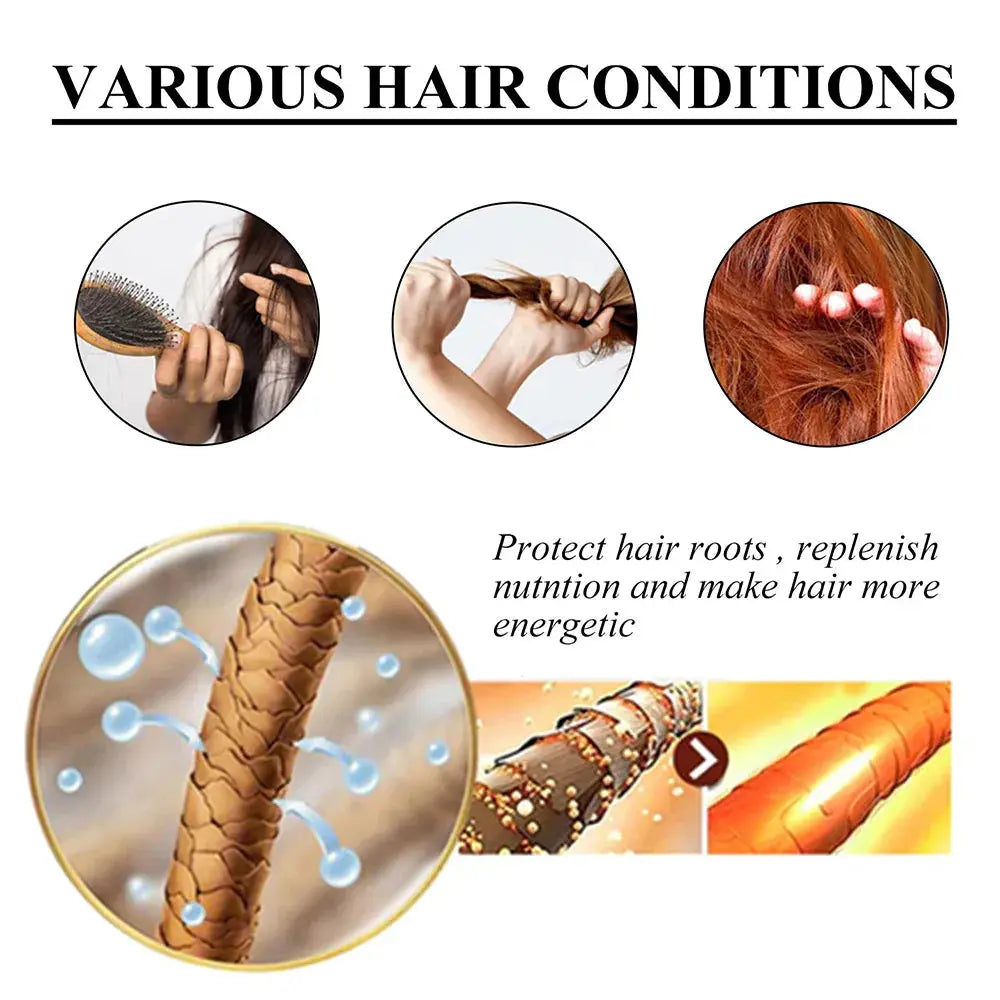 Rosemary Peppermint Hair Care Essential Oil Moisturizes Nourishes Healthy Hair Leaving Long-Lasting Fragrance Smooth Soft